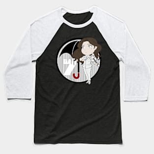 White Violinist Baseball T-Shirt